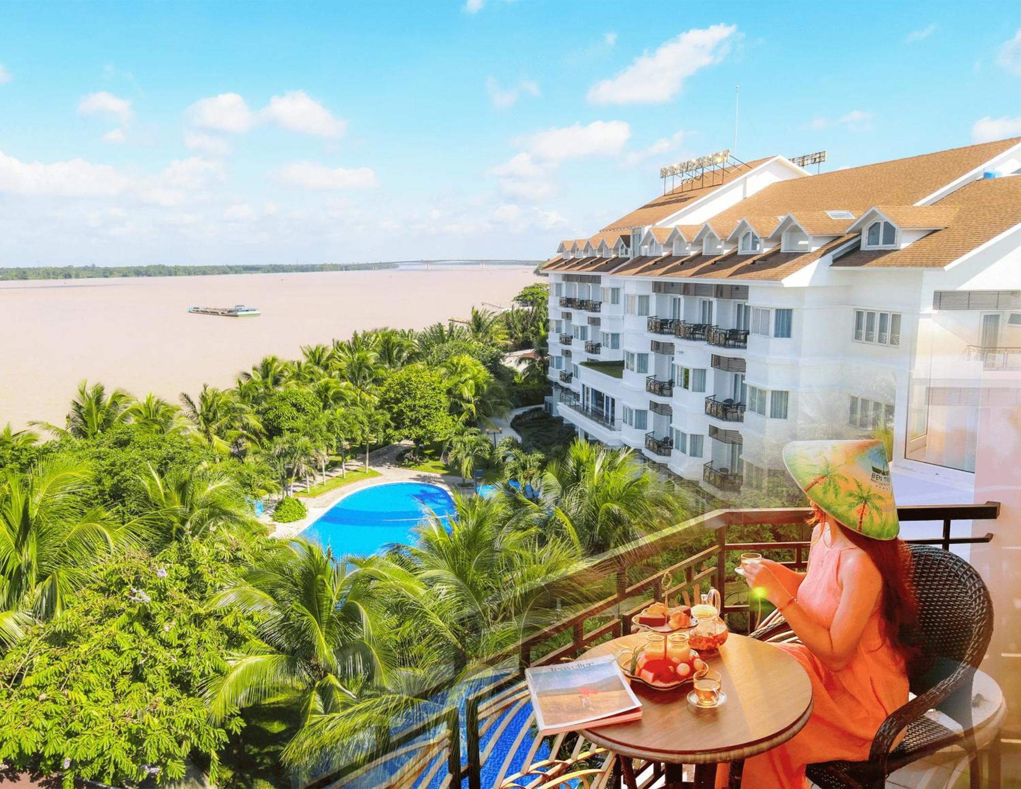 Ben Tre Riverside Resort Exterior photo
